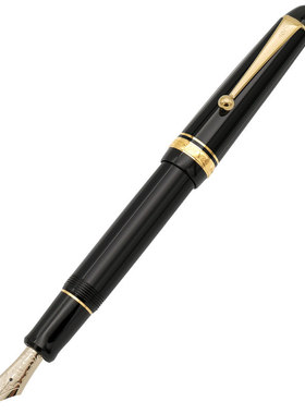日本百乐（PILOT）custom贵客742钢笔限定墨水笔14K金尖送礼商务练字鱼雷型黑杆红杆FKK-2000R高端钢笔