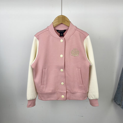 polowalk女童针织棒球服休闲外套