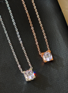 赵露思同款鼻屎钻牛头吊坠项链