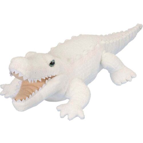 （代购）美国wild republic仿真白化鳄鱼crocodile毛绒玩具公仔
