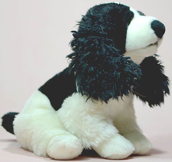 (定做)leonine仿真可卡犬狗狗cocker spaniel毛绒玩具公仔