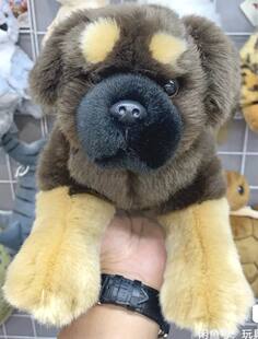 （定做）仿真高加索牧羊犬狗狗caucasian sheepdog毛绒玩具公仔