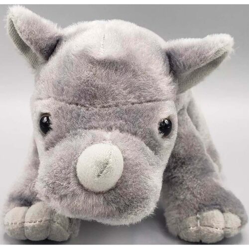 （代购）美国wild republic仿真白犀牛小宝宝rhinoceros毛绒玩具