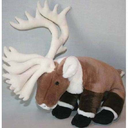 （代购）美国wild republic仿真驯鹿reindeer毛绒玩具公仔