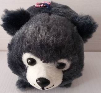 （定做）仿真印度懒熊sloth bear毛绒玩具公仔手机链