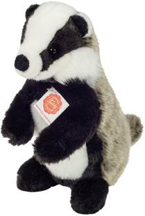 (代购)德国teddy hermann仿真站姿狗獾badger毛绒玩具公仔