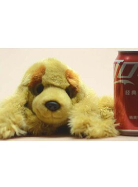 （定做）leonine卧姿仿真可卡犬狗狗cocker spaniel毛绒玩具公仔