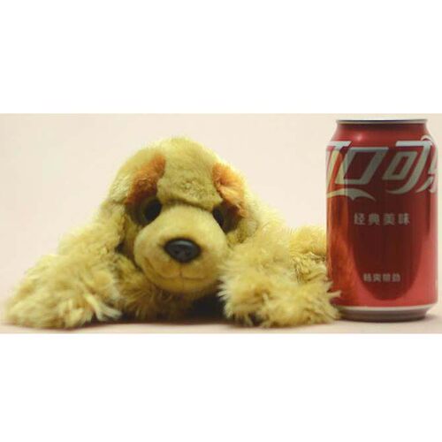 （定做）leonine卧姿仿真可卡犬狗狗cocker spaniel毛绒玩具公仔