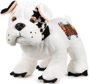 加拿大ganz仿真英国斗牛犬狗狗bulldog毛绒玩具公仔 代购