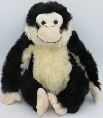 （代购）美国anlmal alley仿真黑冠猕猴macaque毛绒玩具公仔