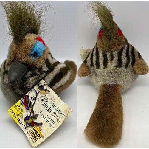 （代购）美国wild republic仿真走鹃roadrunner毛绒玩具plush toy