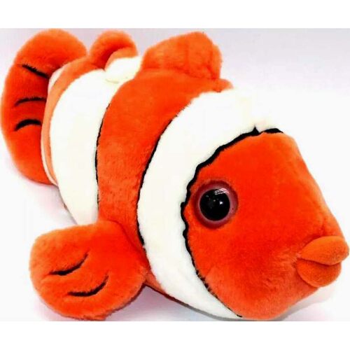 （代购）美国wild republic仿真小丑鱼clown fish毛绒玩具公仔