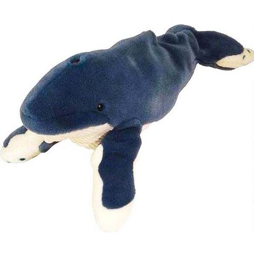 （代购）美国wild republic仿真座头鲸humpback whale毛绒玩具