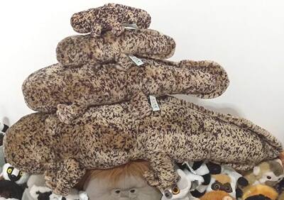 （定做）仿真大鲵娃娃鱼giant salamander毛绒玩具公仔
