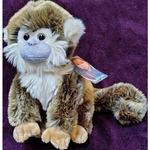 （代购）英国nature planet仿真卷尾猴capuchin毛绒玩具plush toy