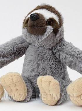 （代购）仿真三趾树懒sloth毛绒玩具公仔书包链
