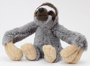 仿真三趾树懒sloth毛绒玩具公仔书包链 代购