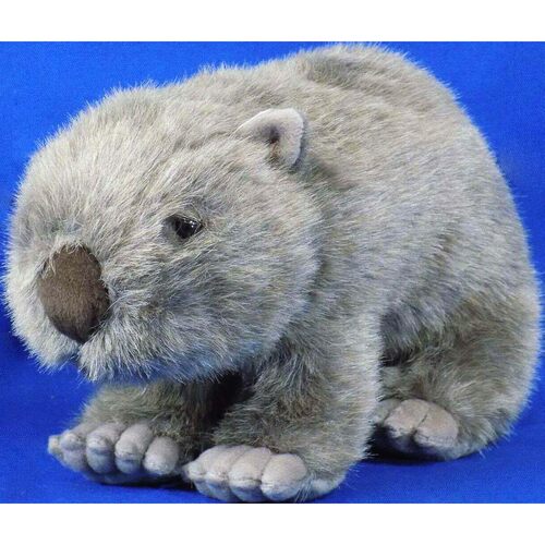（代购）美国wild republic仿真塔斯马尼亚袋熊wombat毛绒玩具