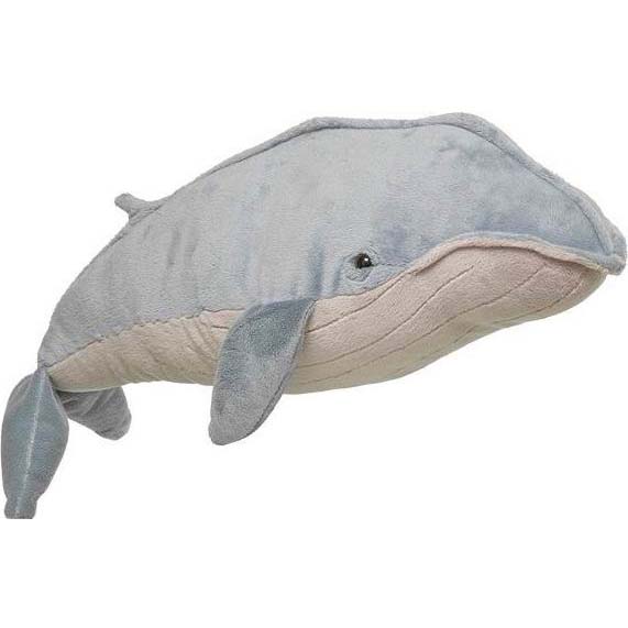 （代购）WWF世界自然基金会仿真蓝鲸blue whale毛绒玩具公仔
