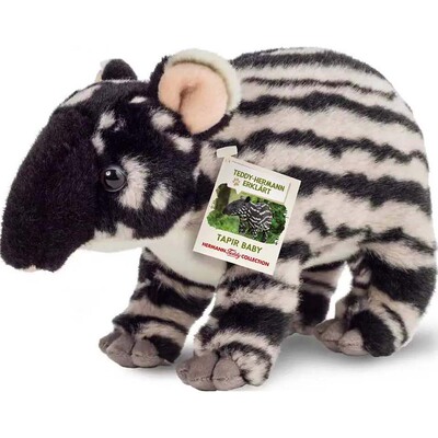 （现货+包邮）德国teddy hermann仿真马来貘小宝宝tapir毛绒玩具