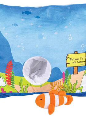 （定做）仿真小丑鱼clownfish毛绒玩具公仔抱枕