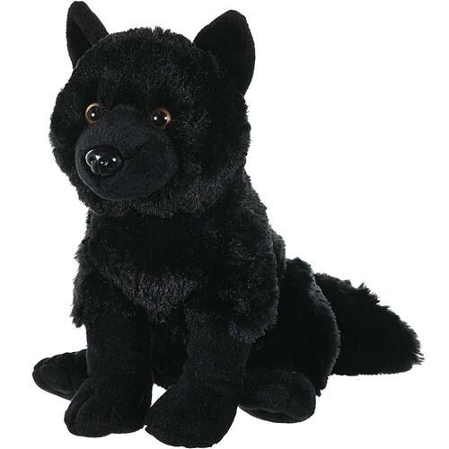 （代购）美国wild republic仿真佛罗里达黑狼wolf毛绒玩具公仔