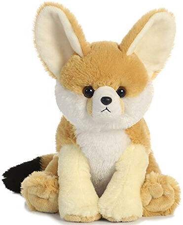 （代购）韩国aurora仿真大耳廓狐fennec fox毛绒玩具公仔