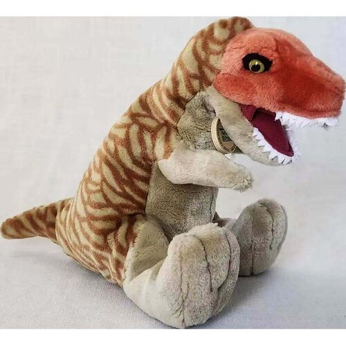 （代购）美国wild republic仿真雷克斯暴龙T-Rex毛绒玩具公仔