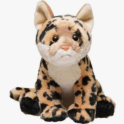 （代购）美国wild republic仿真黑足猫毛绒玩具公仔