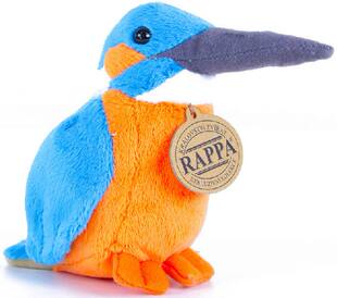 (代购)德国teddy hermann仿真翠鸟kingfisher毛绒玩具公仔