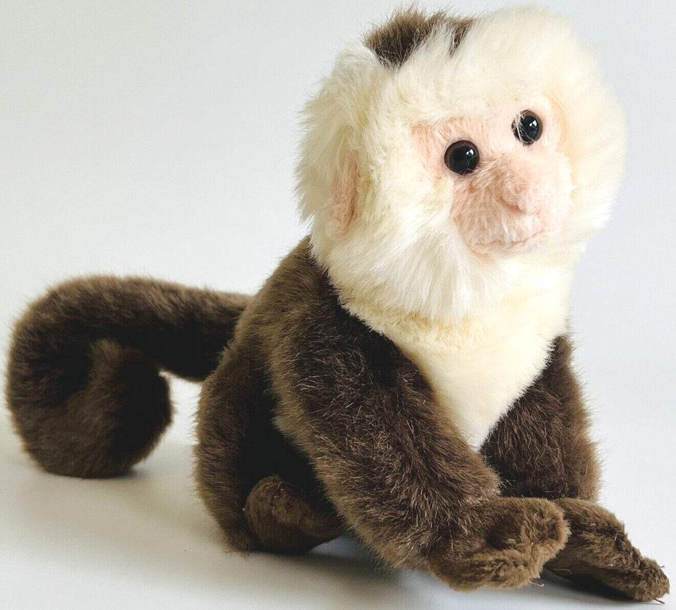 （代购）英国nature planet仿真白头卷尾猴capuchin毛绒玩具公仔