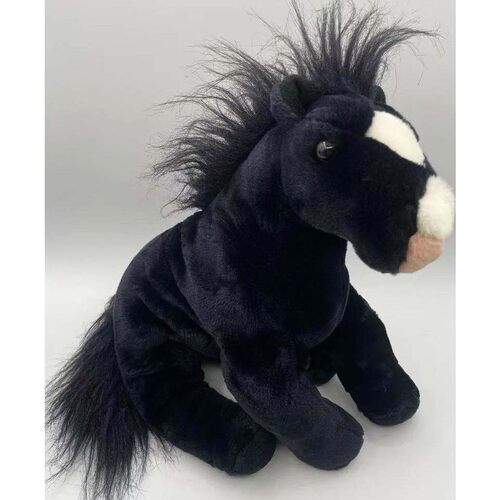 （代购）美国wild republic仿真黑马horse毛绒玩具stuffed toy