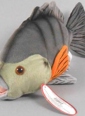 （现货+包邮）英国cabin仿真大号金牛太阳鱼sunfish毛绒玩具公仔