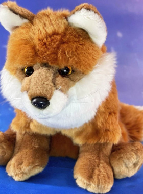 （定做）仿真赤狐狸red fox毛绒玩具公仔