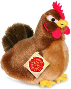 (代购)德国teddy hermann仿真母鸡hen毛绒玩具公仔