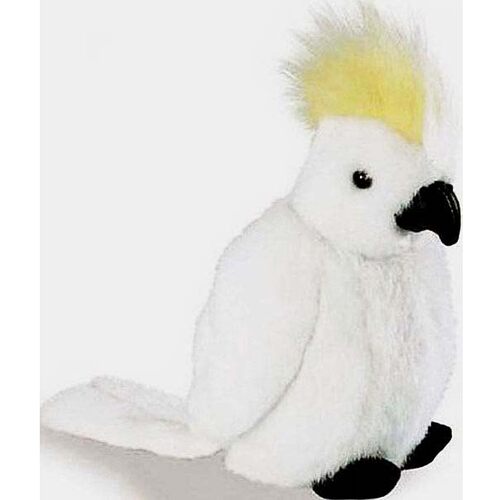 （代购）美国wild republic仿真葵花凤头鹦鹉cockatoo毛绒玩具
