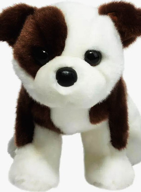 （代购）英国douglas仿真小号英国斗牛犬狗狗bulldog毛绒玩具公仔