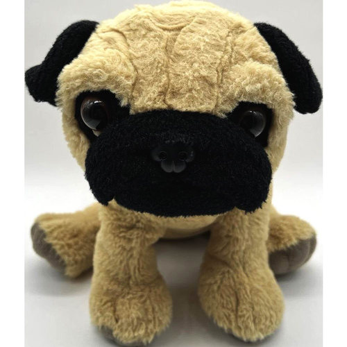 （代购）美国wild republic仿真巴哥犬狗狗pug毛绒玩具公仔