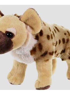 （代购）美国wild republic仿真斑鬣狗hyena毛绒玩具公仔