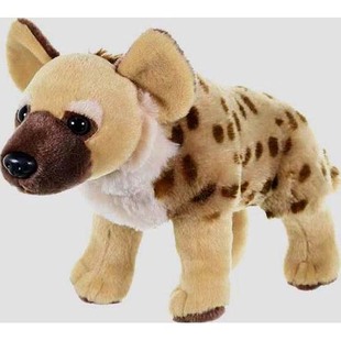 （代购）美国wild republic仿真斑鬣狗hyena毛绒玩具公仔