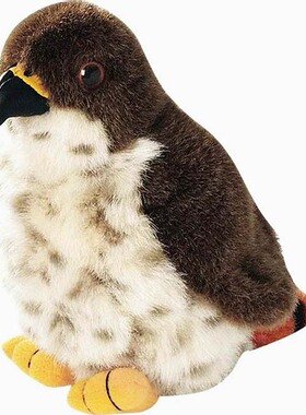 （代购）美国wild republic仿真红尾鵟red tailed hawk毛绒玩具