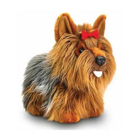 澳大利亚代购yorkshire terrier仿真约克夏㹴犬狗狗毛绒玩具公仔