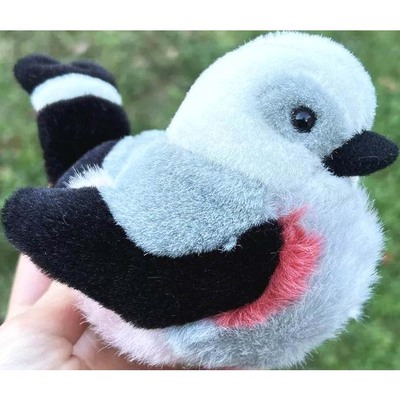 （代购）美国wild republic仿真剪尾王霸鹟flycatcher毛绒玩具