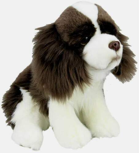 （定做）仿真英国史宾格犬狗狗springer spaniel毛绒玩具公仔