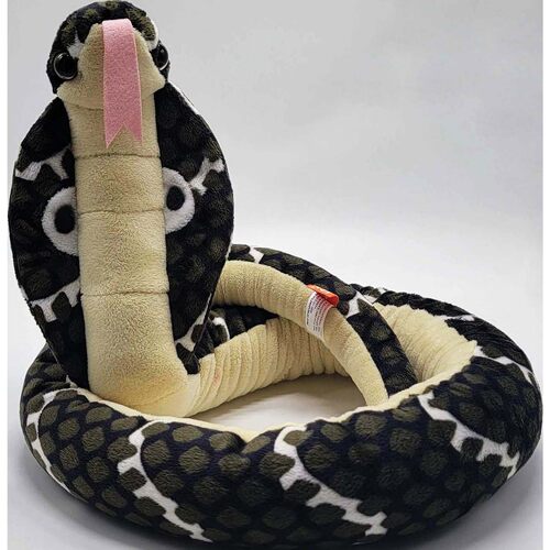 （代购）美国wild republic仿真眼镜蛇cobra毛绒玩具stuffed toy