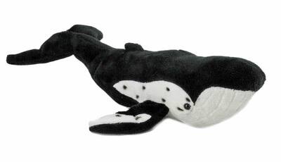 （代购）仿真座头鲸humpback whale毛绒玩具公仔