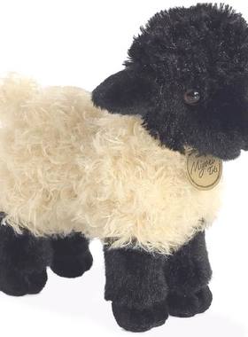 （代购）仿真瓦莱黑鼻羊valais blacknose毛绒玩具公仔