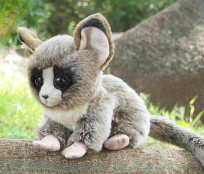 （代购）仿真塞内加尔婴猴bush baby毛绒玩具公仔