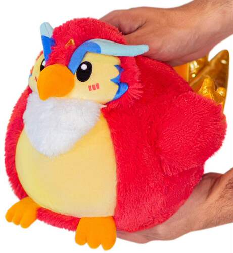 （代购）美国squishable仿真火红凤凰pheonix毛绒玩具公仔抱枕