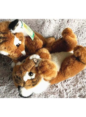 （代购）美国wild republic仿真虎兄虎弟tiger毛绒玩具公仔